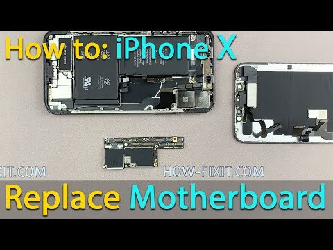 iPhone X Motherboard replacement