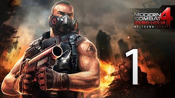 Modern Combat 4 Zero Hour Android Walkthrough Gameplay Part 1 Mission 1 AndroidNewGraphicsUpdate2020