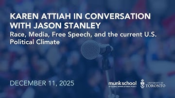 Karen Attiah and Jason Stanley: Race, Media, Free Speech, and the Current U.S. Political Climate