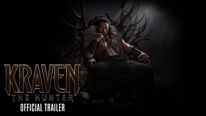 KRAVEN THE HUNTER – Official Red Band Trailer (HD) | October 6th | English, Hindi, Tamil & Telugu