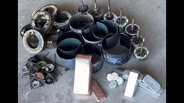 Seven Motor Meltdown Salute to BigstackD - Melting Copper and Aluminum - Trash to Pleasure