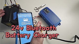 Unboxing and Testing the Victron Blue Smart IP67 Battery Charger 24v #review #unboxing #victron