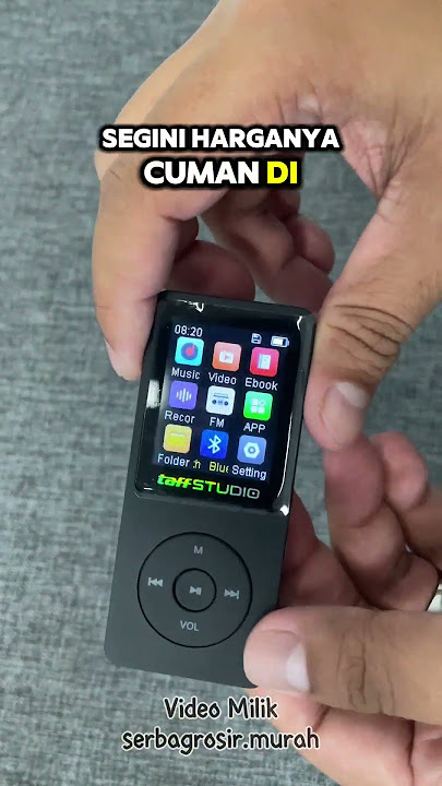 Mp3 Player Taff Studio | Serba Grosir Murah
