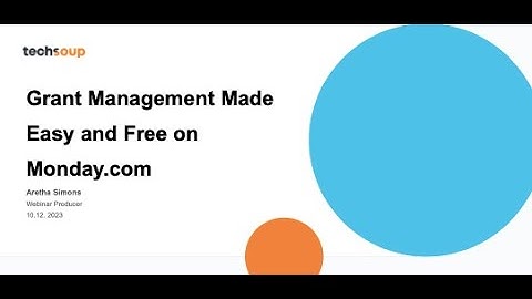 Grant Management Made Easy and Free on Monday com
