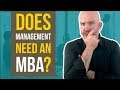 Management training course - Do leaders need an MBA?