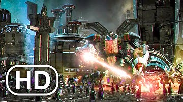 Transformers Cybertron War Fight Scene FULL BATTLE 4K ULTRA HD