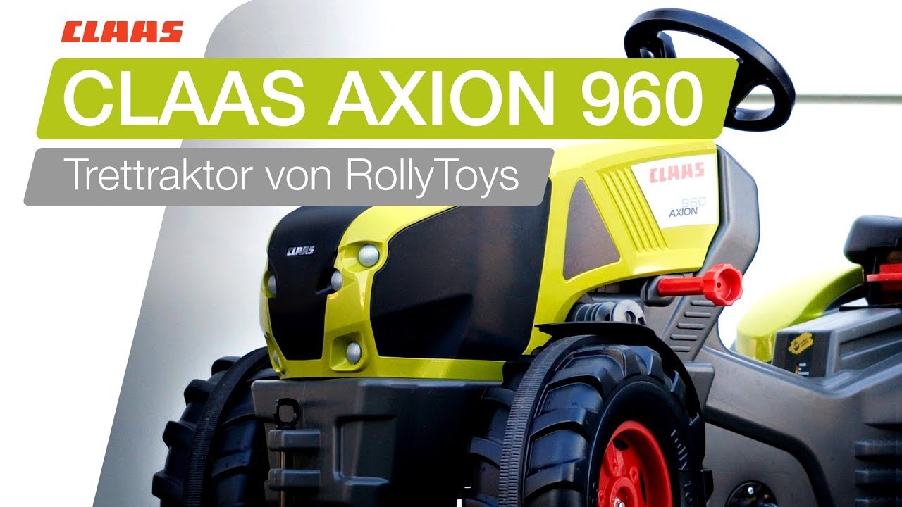rolly toys Trettraktor rollyX-Trac Premium Claas Axion 940, ohne Zubehör