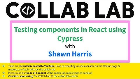 Testing components in React using Cypress
