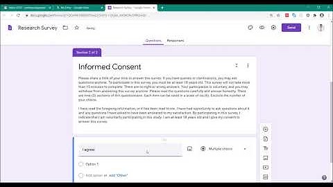 Transfer Questionnaire to Google Form