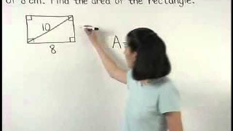 Area of a Rectangle   YourTeacher com   Geometry Help   YouTube