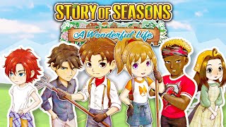 My First 3 HOURS in Story of Seasons A Wonderful Life