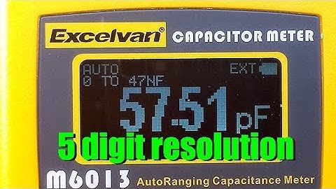 Excelvan M6013 Capacitance Meter Review and Teardown