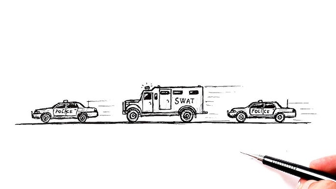 How to Draw CAR CHASES