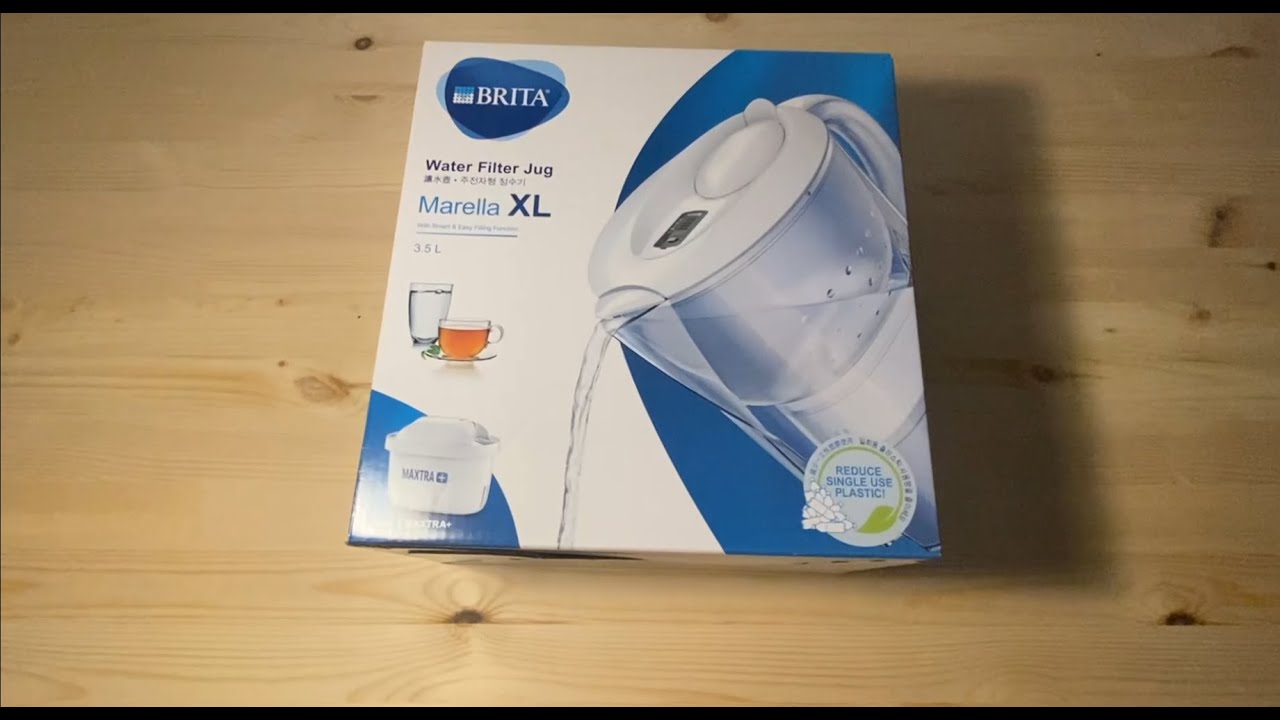 BRITA Marella XL Water Filter Jug Unboxing And Review