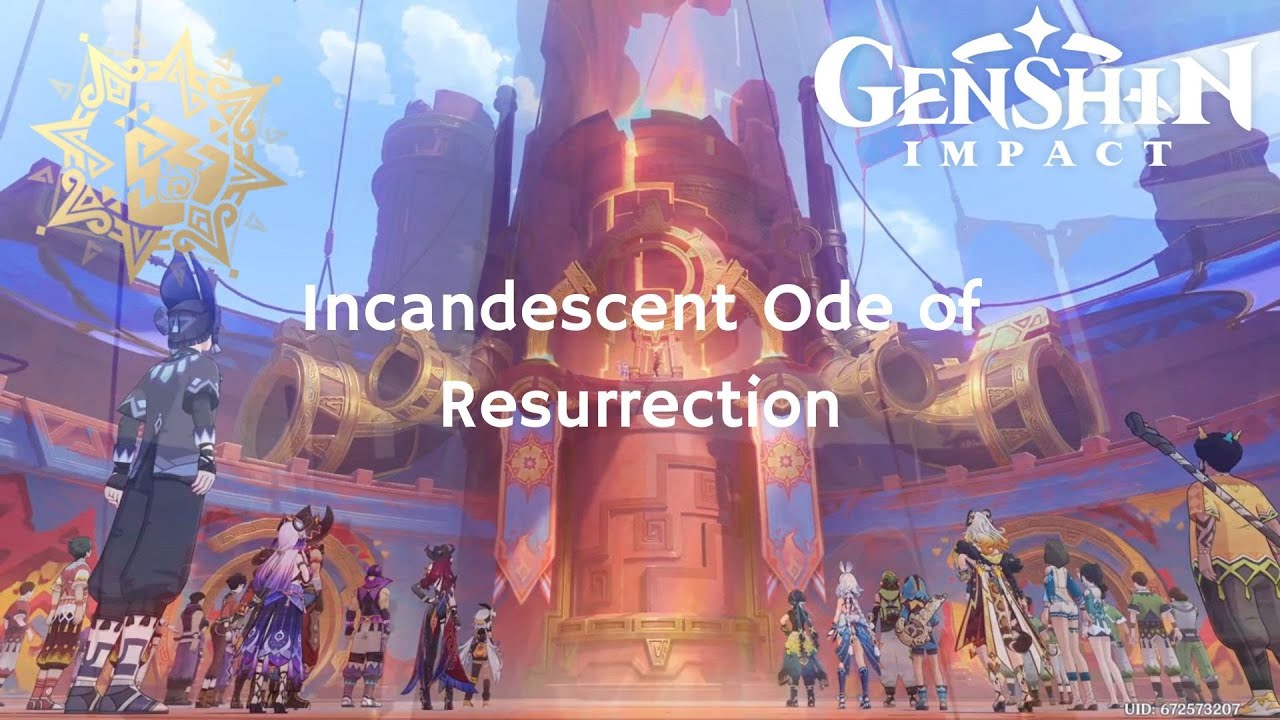 Incandescent Ode of Resurrection - Genshin - Floribel999