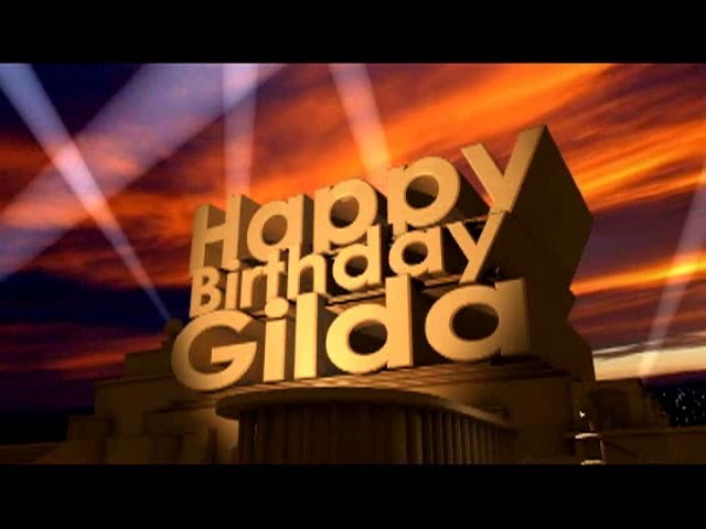 Happy Birthday Gilda Youtube