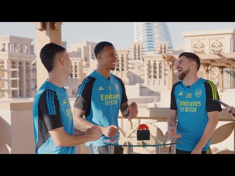 How competitive is Jorginho?! 🤣 | Gabriel, Jorginho & Martinelli take on the Emirates Quickfire Quiz