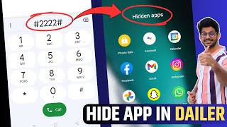 How To Hide Apps in Dialer | Dialer Me App Hide Kaise Kare | Hide Apps in Dialer | Hide Apps