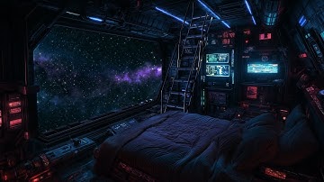 🎵 Private Interstellar Suite in Deep Space | Ambient Music and Deep Space Sounds | HD | LIVE
