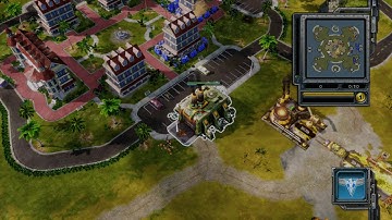 C&C Red alert 3 1v1   SC Merc(b) vs Crek (r)