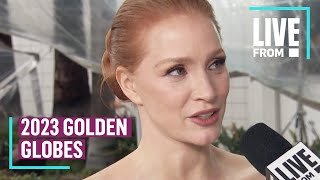 Jessica Chastain Teases Broadway's Revival of A Doll's House at Globes | E! News