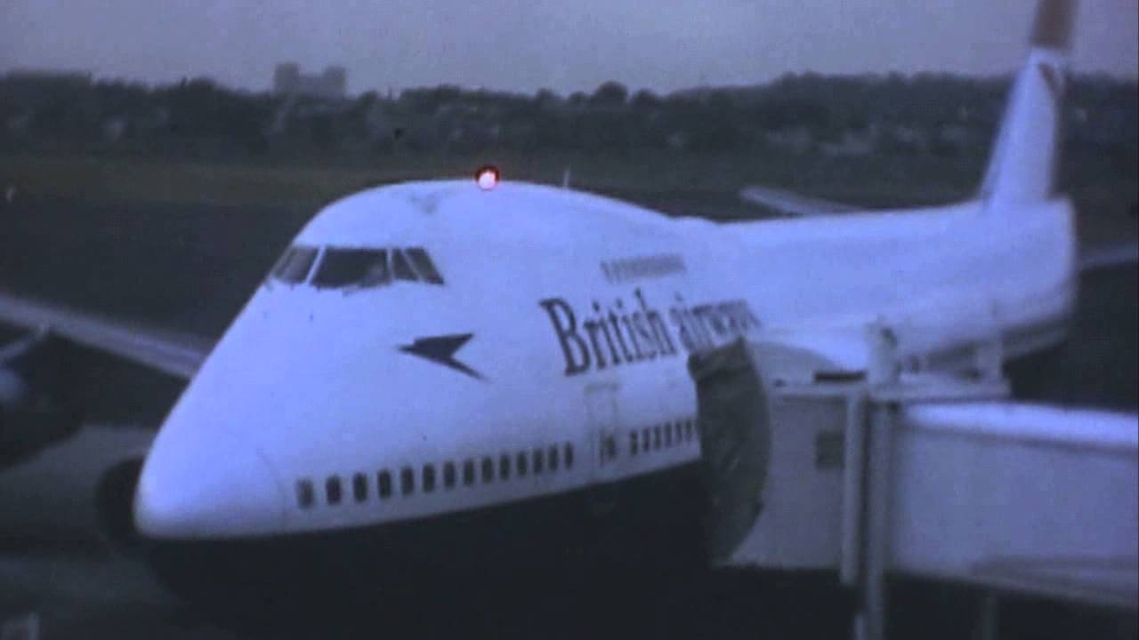 British Airways Boeing 747 136b London Bound 1976