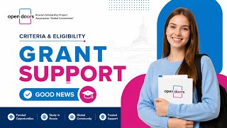 All about Grant Support|| Email received or not 🚫|| Open Door scholarship Guidance 🇷🇺🎓