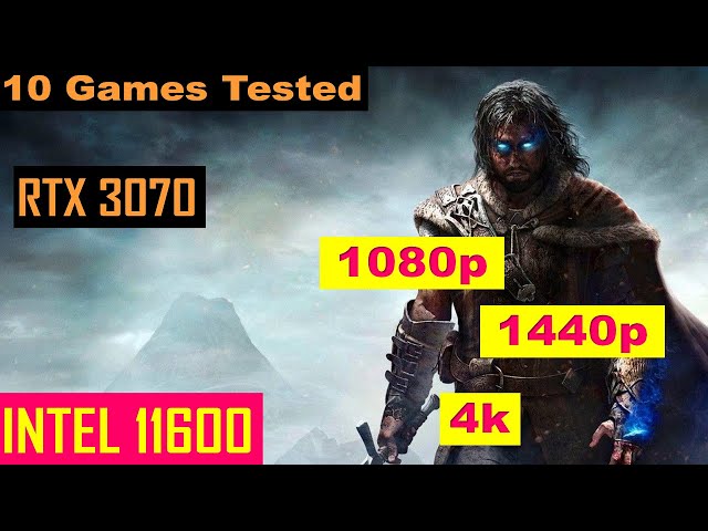 Intel i5 11600 11th gen benchmarks | 10+ Games tested