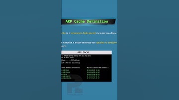 What Is Cache Memory || The Arp Cache Table #internetrouter #networkarchitecture #arp #tech