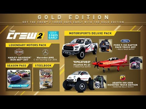 The Crew 2 - Reviewing Gold Edition (Bonuses)