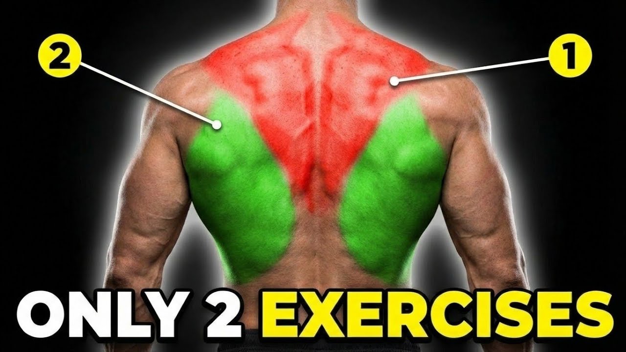 The ONLY 2 Exercises You Need to BUILD a Thick, Wide Back