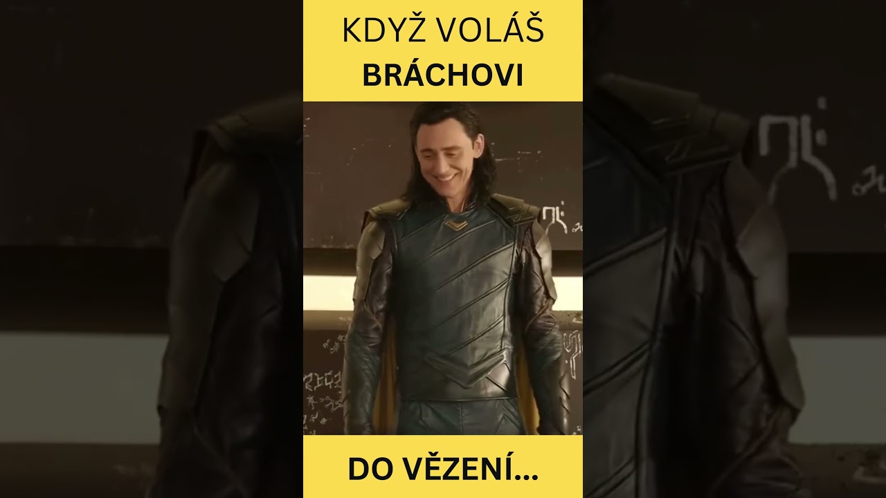 Když VOL&Aacute;&Scaron; br&aacute;chovi DO VĚZEN&Iacute; #marvelmeme #10