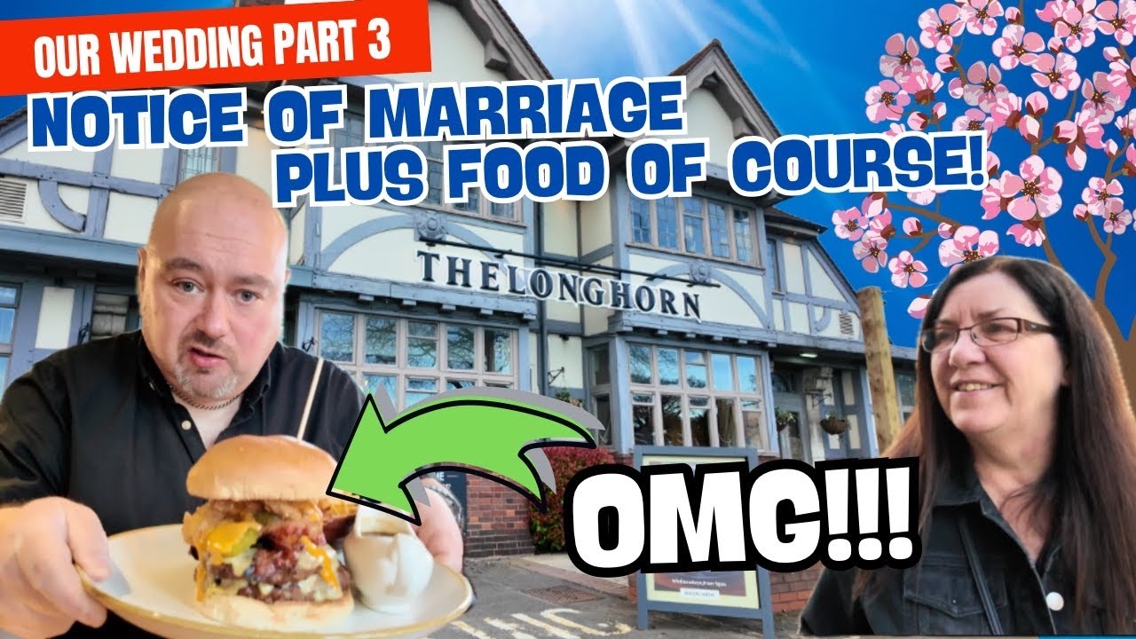 Наша свадьба, часть 3. Уведомление о браке. И мы пробуем еду в EMBER INNS.