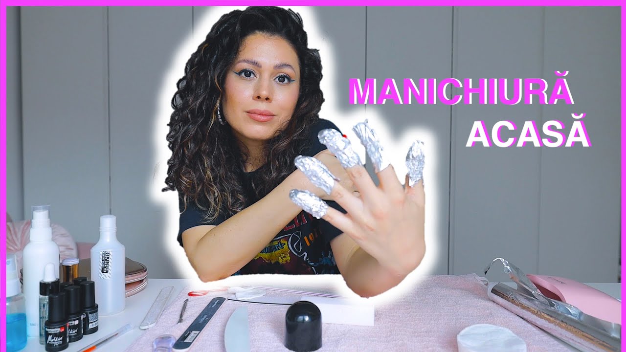 Manichiură acasă cu ojă semipermanentă! Ce conține kit-ul meu de unghii.