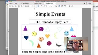 Module # 5 Probability Distributions and Sampling (Random Variables)