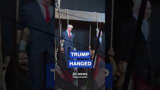 Trump, Netanyahu effigies hanged at Tehran rally