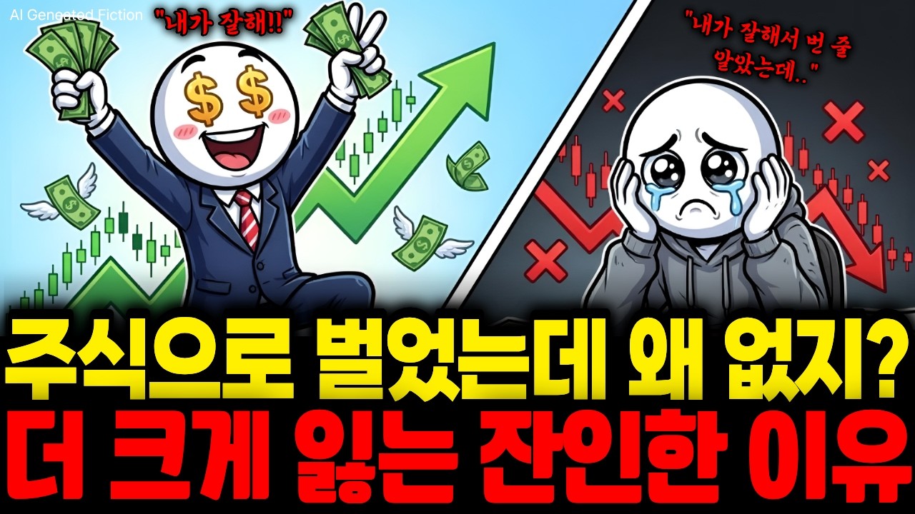주식으로 벌어도 결국 마이너스가 되는 '잔인한 패턴'을 알아야 반복하지 않습니다. [AI 콘텐츠]