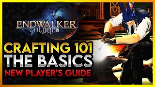 FFXIV Crafting 101 - The Basics // New Player's Guide!!