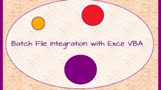 Superb logic of Batch File Integration with VBA