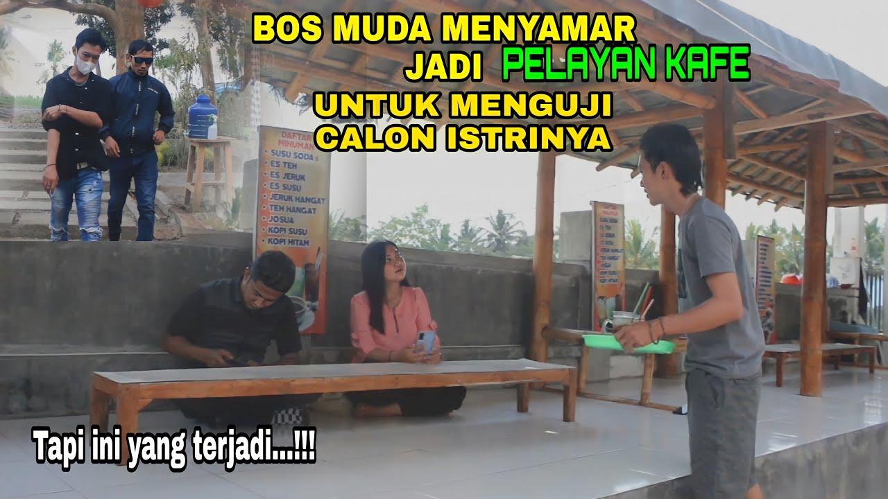 BOS MUDA MENYAMAR JADI PELAYAN KAFE UNTUK MENGUJI CALON ISTRINYA,,TAPI INI YANG TERJADI...!!!