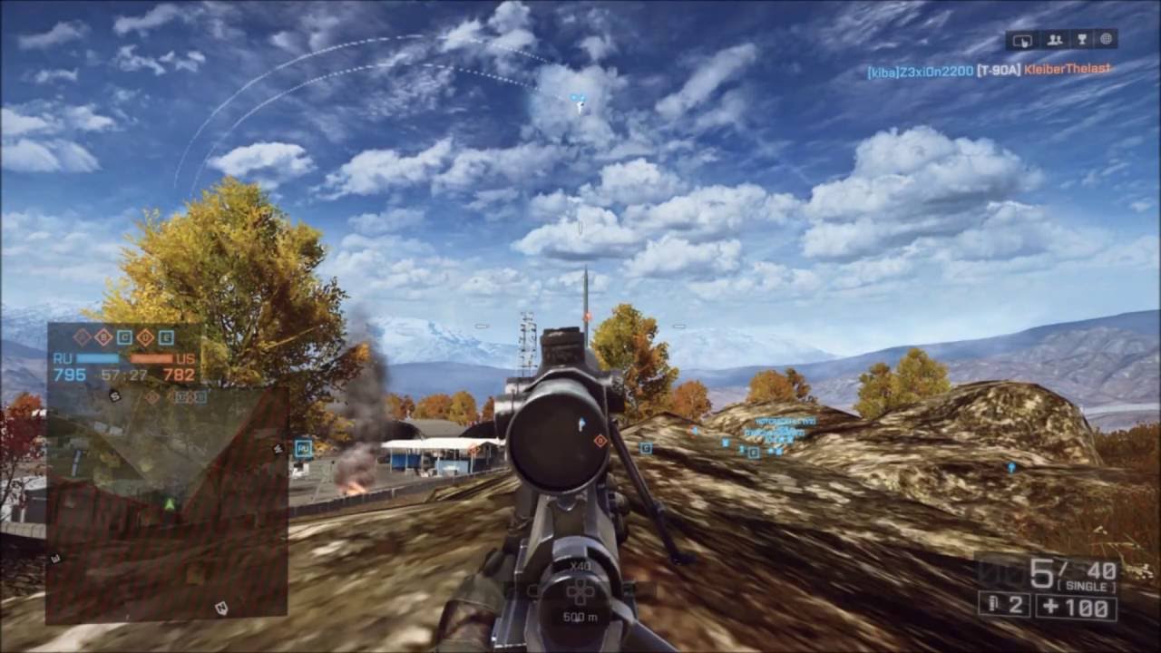Battlefield 4: 1280M Headshot (Own Personal Best)