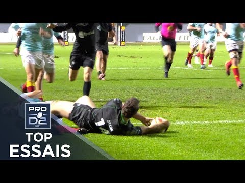 TOP Essais de la J13 – PRO D2 – Saison 2019-2020