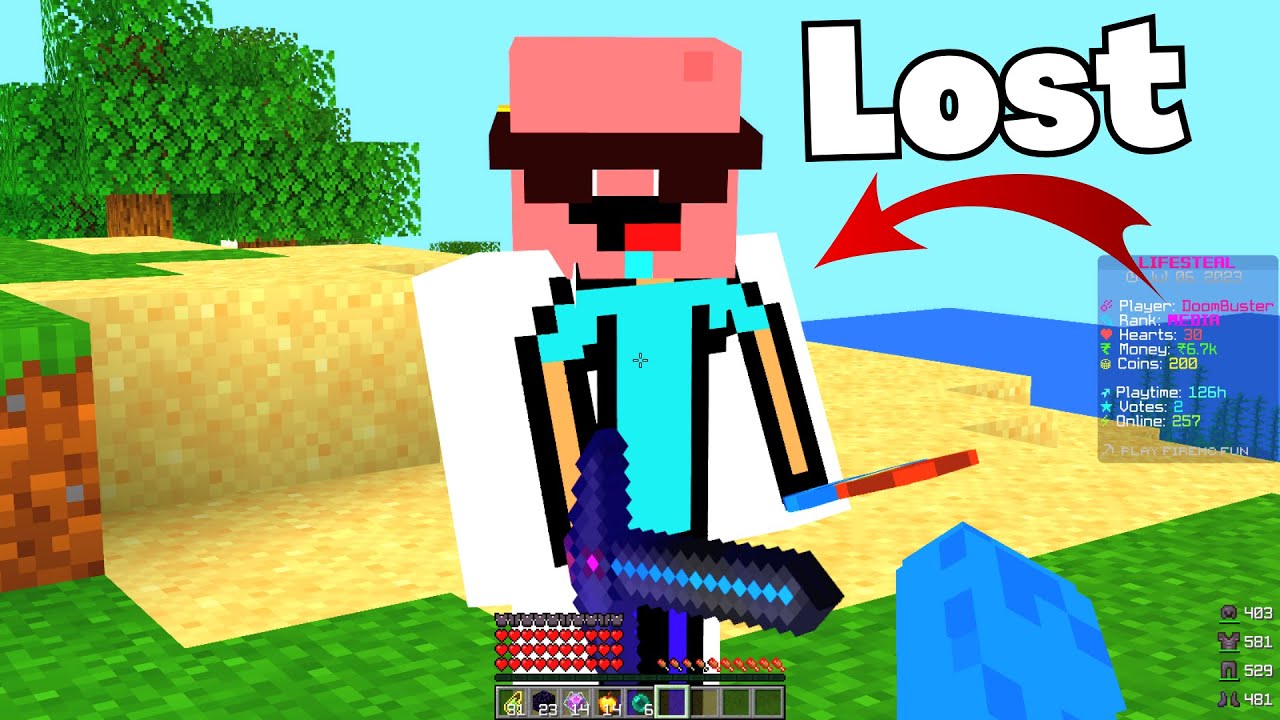 How this Rich Player made me Deadliest in this Public LifeSteal Fire Mc