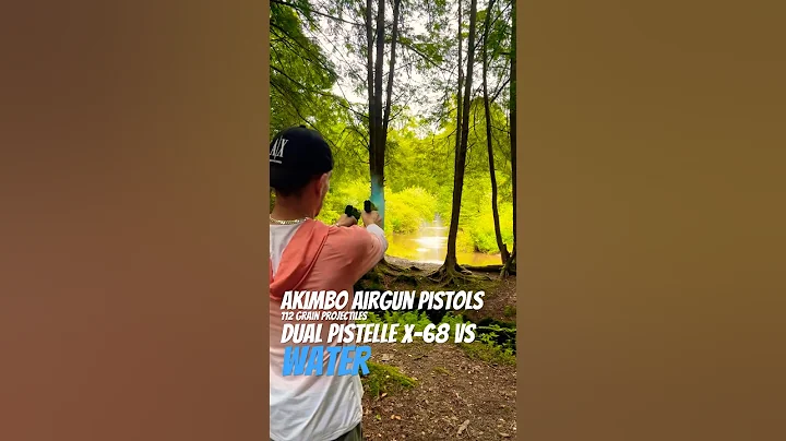 Double Pistelle X68 airguns VS water
