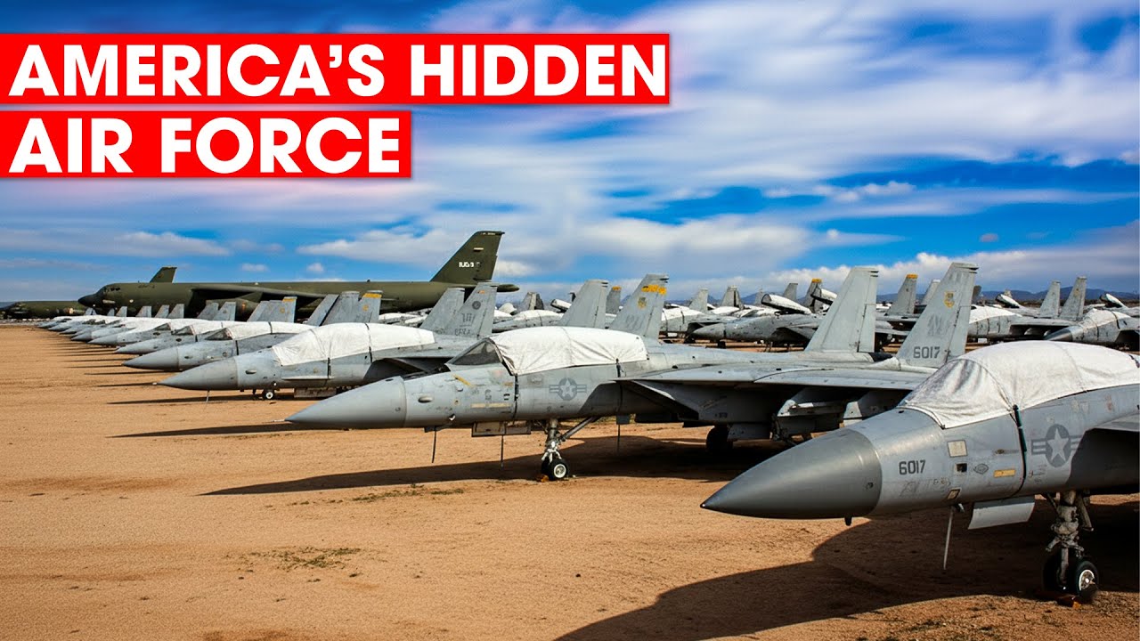 Why 4,000 Military Jets Are Sitting In The Desert