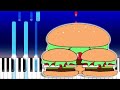 Whopper whopper whopper whopper - Harder Better Faster Stronger (Piano Tutorial)