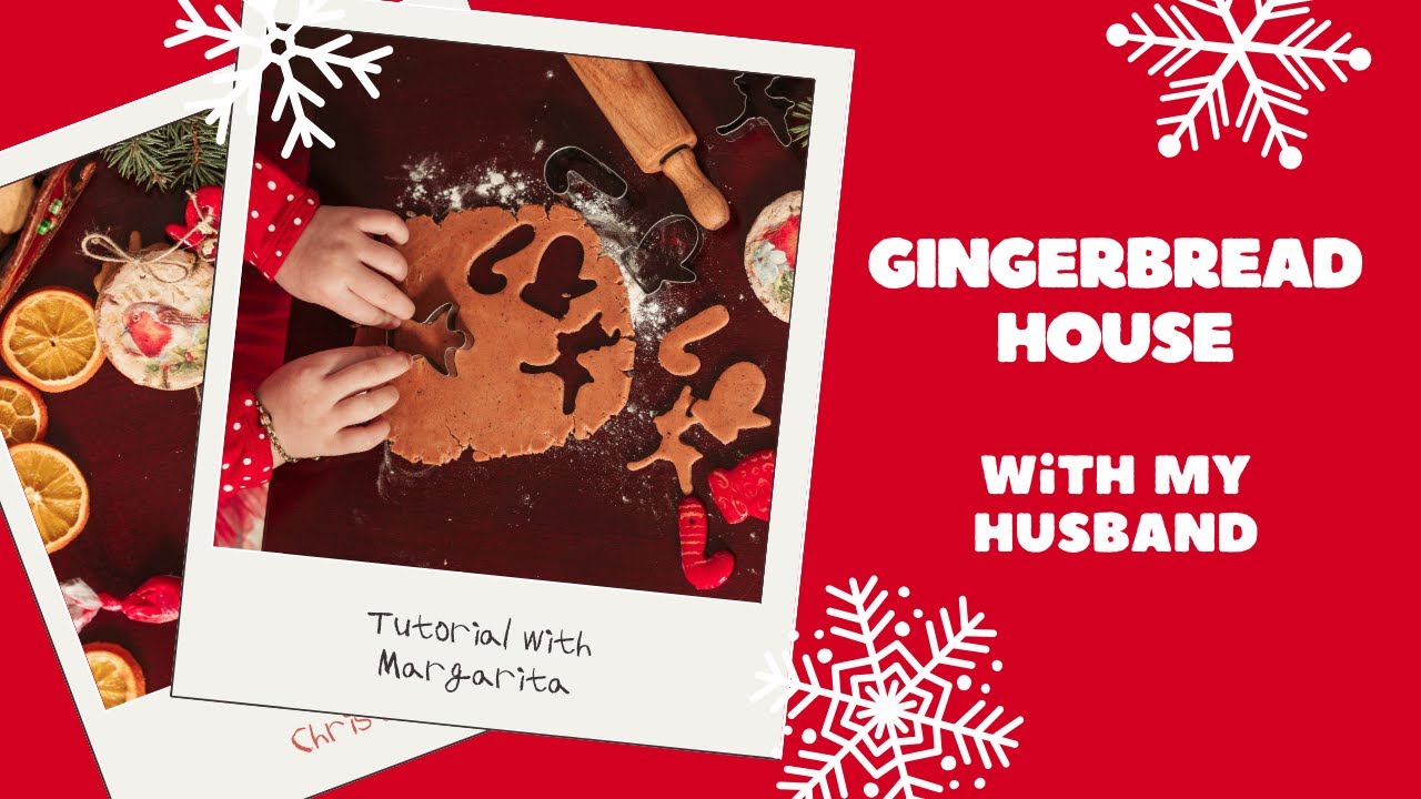 Vlogmas Day 12 Gingerbread House Decorating with My husband