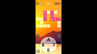 Wordscapes Gameplay / Stage 1 to 50 Clear / Mobile Word Puzzle Game screenshot 2