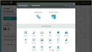 Sharing Notes In Spring Pad