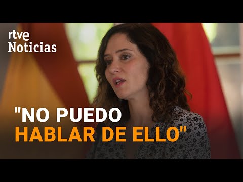 AYUSO: ACUSA al PSOE de ir  en su CONTRA y asegura que NO tiene NADA que VER con el CASO | RTVE